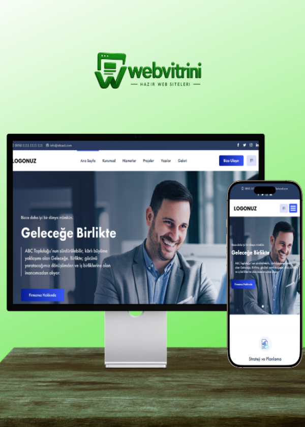 Kurumsal & Ajans Web Sitesi v3 Kurumsal & Ajans Web Sitesi v3 — kurumsal web sitesi, mobil uyumlu web sitesi, Webvitrini | Hazır Kurumsal Web Siteleri Mobil ve SEO uyumlu