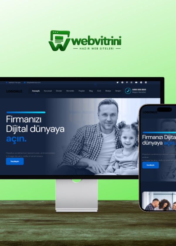 Kurumsal Web Sitesi v2 — kurumsal web sitesi, mobil uyumlu web sitesi, Webvitrini | Hazır Kurumsal Web Siteleri Mobil ve SEO uyumlu