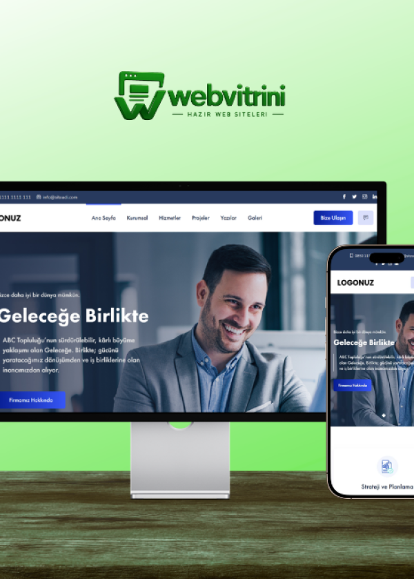 Kurumsal & Ajans Web Sitesi v3 — kurumsal web sitesi, mobil uyumlu web sitesi, Webvitrini | Hazır Kurumsal Web Siteleri Mobil ve SEO uyumlu